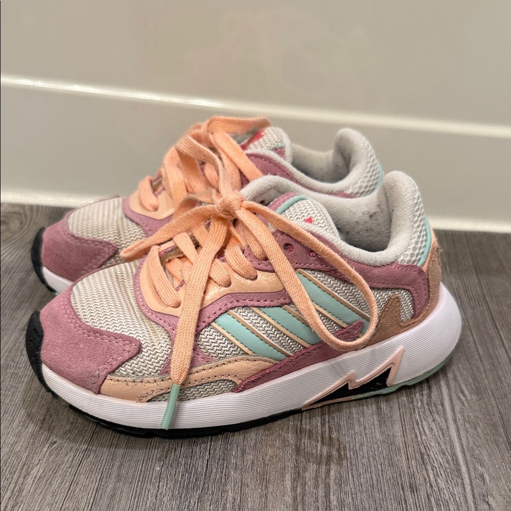 Adidas Kids' Tresc Run Sneaker in pastel colors